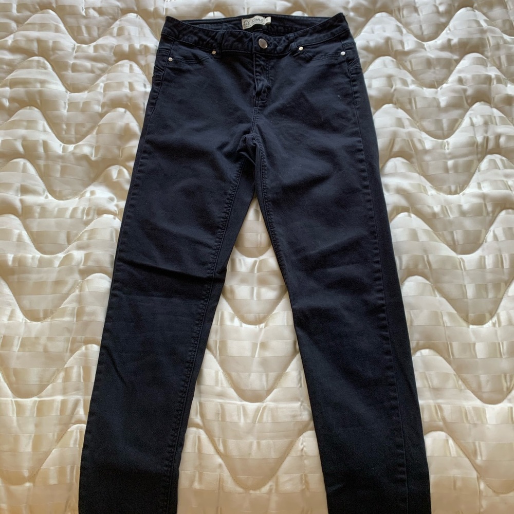 Black Ci Sono high-rise jeggings